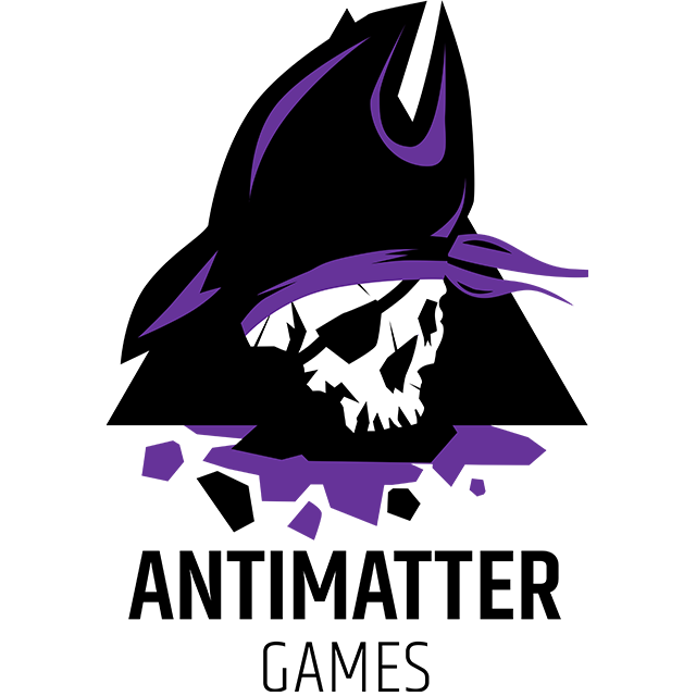Logo for Anti-Matter Games (Toadman Interactive)